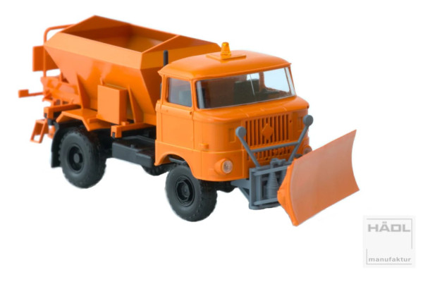 IFA W50LA, posypový vůz se sněhovým pluhem, TT, Haedl 121056-15