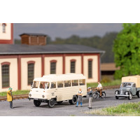 Stavebnice automobilu Robur LO 3000, víceúčelový autobus DR RAW Schöneweide, jednorázová série, TT, Auhagen 66052