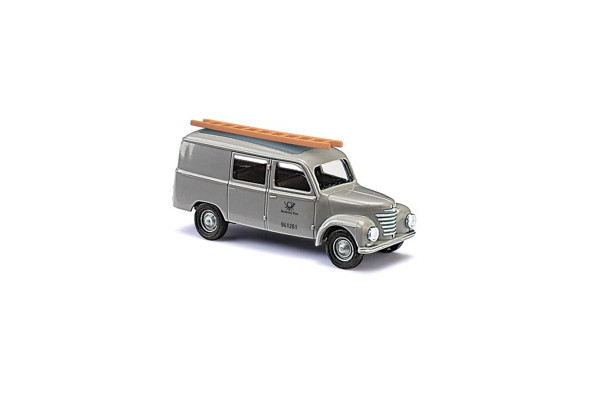 Užitkový automobil Framo, poštovní s žebříkem, TT, Busch 8666