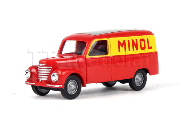 Užitkový automobil Framo, skříň, "MINOL", TT, Busch 8674