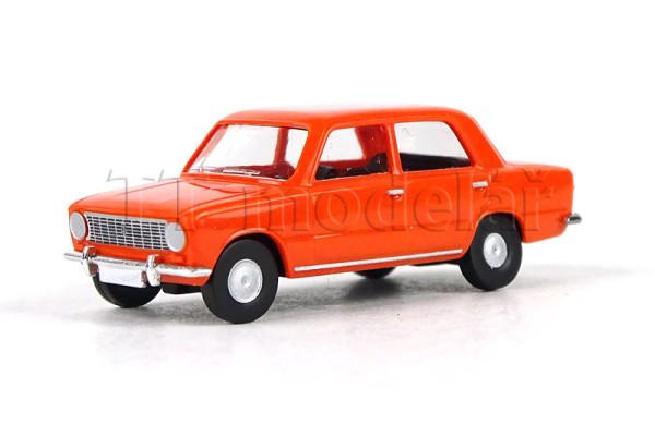 Osobní automobil Lada 1200, oranžový, TT, Busch 87003