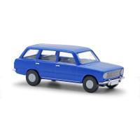 Osobní automobil Lada 1200 Kombi, modrý, TT, Busch 87050