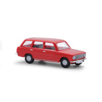 Osobní automobil Lada 1200 Kombi, červený, TT, Busch 87052