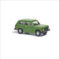 Osobní automobil Lada Niva, zelený, TT, Busch 87100