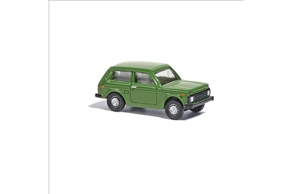 Osobní automobil Lada Niva, zelený, TT, Busch 87100