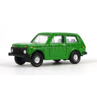 Osobní automobil Lada Niva, zelený, TT, Busch 87100