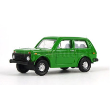 Osobní automobil Lada Niva, zelený, TT, Busch 87100