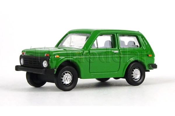 Osobní automobil Lada Niva, zelený, TT, Busch 87100