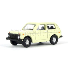 Osobní automobil Lada Niva, krémový, TT, Busch 87101