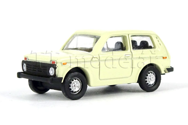 Osobní automobil Lada Niva, krémový, TT, Busch 87101