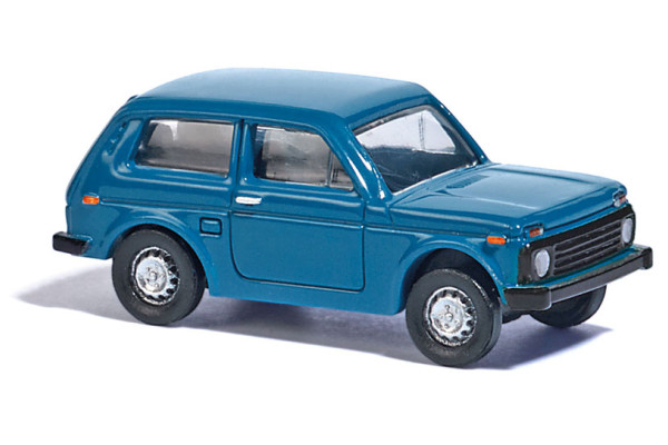 Osobní automobil Lada Niva, modrý, TT, Busch 87104