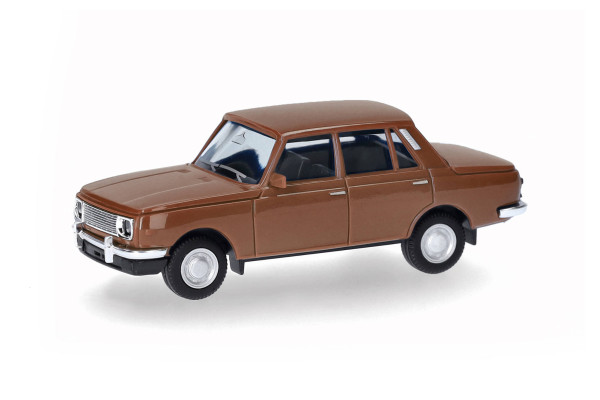 Osobní automobil Wartburg 353 66, hnědý, H0, Herpa 022903-009