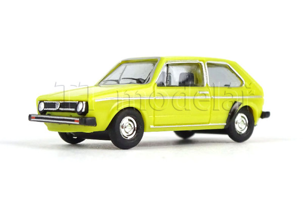Osobní automobil Volkswagen Golf I, briliantově žlutý, TT, Herpa 066600-002