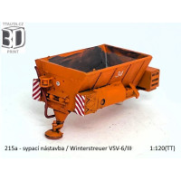 Stavebnice, nástavba pro údržbu silnic – sypací nástavba VSV-6/III, TT, Štěpnička 215a