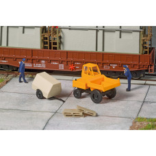 Malý nákladní vůz Waran 1500 s kompresorovým přívěsem, TT, Auhagen 43698