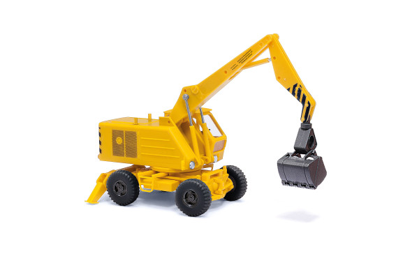 Mobilní bagr Weimar T 174-2, žlutý, TT, Busch 87401