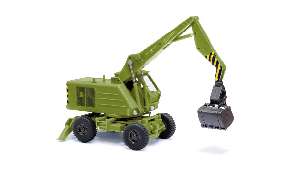 Mobilní bagr Weimar T 174-2, zelený, TT, Busch 87402