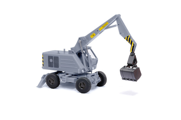 Mobilní bagr Weimar T 174-2, šedý, TT, Busch 87404