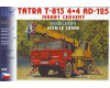 Stavebnice Tatra 813 4x4 AD125, jeřáb, H0, SDV 430