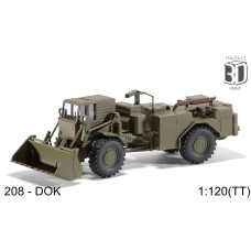 Stavebnice, DOK – dozer otočný kolový, TT, Štěpnička 208