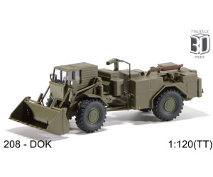 Stavebnice, DOK – dozer otočný kolový, TT, Štěpnička 208