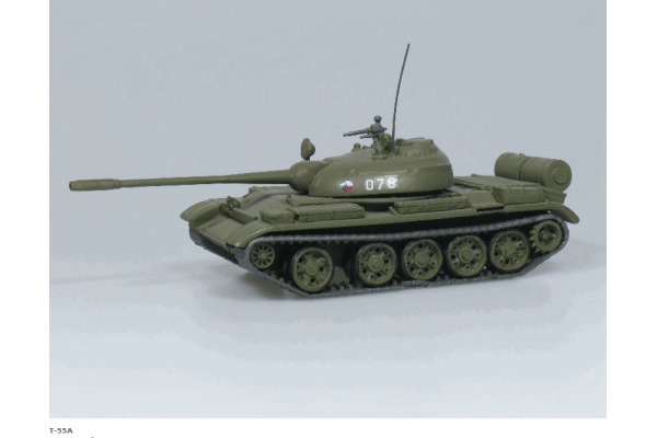 Stavebnice středního tanku T-55A, H0, SDV 87025