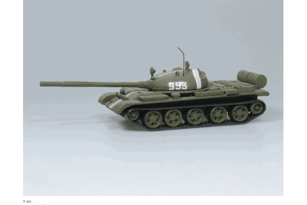 Stavebnice středního tanku T-62, H0, SDV 87030