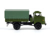 IFA W50LA/A, krátká korba a vzadu otevřená plachta, balonová kola, TT, Haedl 124059