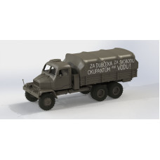 Praga V3S, valník s plachtou, 1968, jednorázová série, H0, IGRA MODEL 66717015