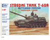 Stavebnice středního tanku T-62A, H0, SDV 87038