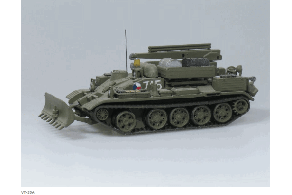 Stavebnice vyprošťovacího tanku VT-55A, H0, SDV 87042