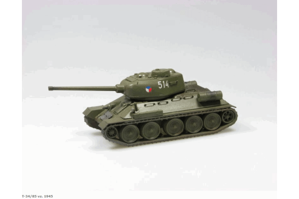 Stavebnice středního tanku T-34/85 vz. 1945, H0, SDV 87135