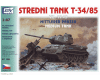 Stavebnice středního tanku T-34/85 vz. 1945, H0, SDV 87135