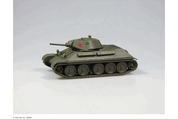 Stavebnice středního tanku T-34/76 vz. 1940, H0, SDV 87153