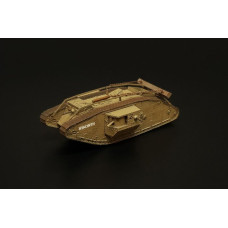 Stavebnice britského tanku Mark IV Male, TT, Hauler HTT120100