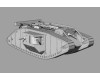 Stavebnice britského tanku Mark IV Male, TT, Hauler HTT120100