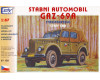 Stavebnice vojenského automobilu GAZ 69A, H0, SDV 87139