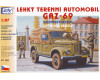 Stavebnice vojenského automobilu GAZ 69, H0, SDV 87142