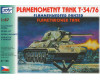 Stavebnice plamenometného tanku T-34/76, H0, SDV 87156