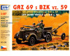 Stavebnice Gaz 69 s Bzk. vz. 59, H0, SDV 87170