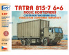Stavebnice Tatra 815 6×6, nosič kontejnerů, H0, SDV 87198 Stavebnice Tatra 815 6×6, nosič kontejnerů, H0, SDV 87198
