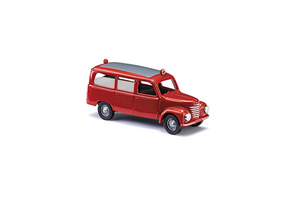 Užitkový automobil Framo, hasičská sanitka, TT, Busch 8686