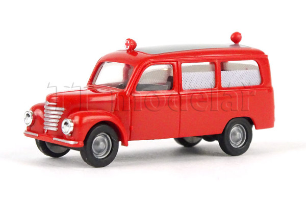 Užitkový automobil Framo, hasičská sanitka, TT, Busch 8686