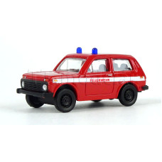 Osobní automobil Lada Niva, hasiči, TT, Busch 87111