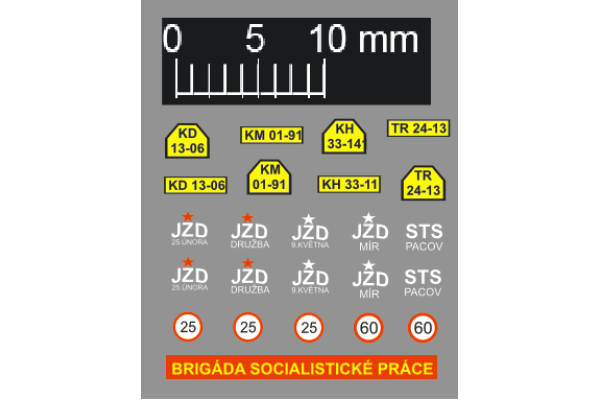 Obtisky JZD, TT, Štěpnička D025