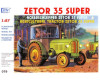 Stavebnice traktoru Zetor 35 Super, H0, SDV 079