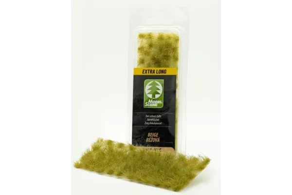 Drny dvoubarevné, béžové, extra dlouhé, Model Scene 050-97S