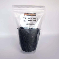 Štěrk tmavě šedý, 350 g, TT/H0, AV Model KR-002