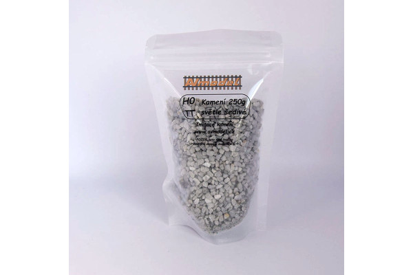 Kamení světle šedé, 250 g, TT/H0, AV Model KR-005
