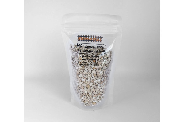 Kamení tmavě béžové, 250 g, TT/H0, AV Model KR-007 Kamení tmavě béžové, 250 g, TT/H0, AV Model KR-007